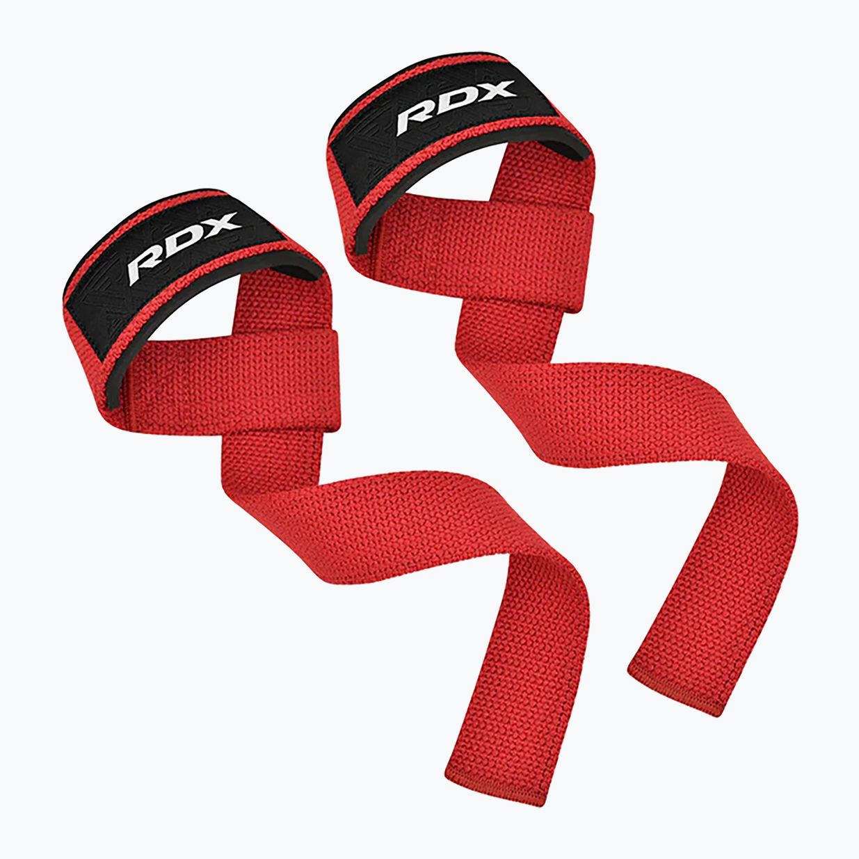 Ιμάντες άρσης βαρών RDX W1 Weight Training Wrist Straps red 2