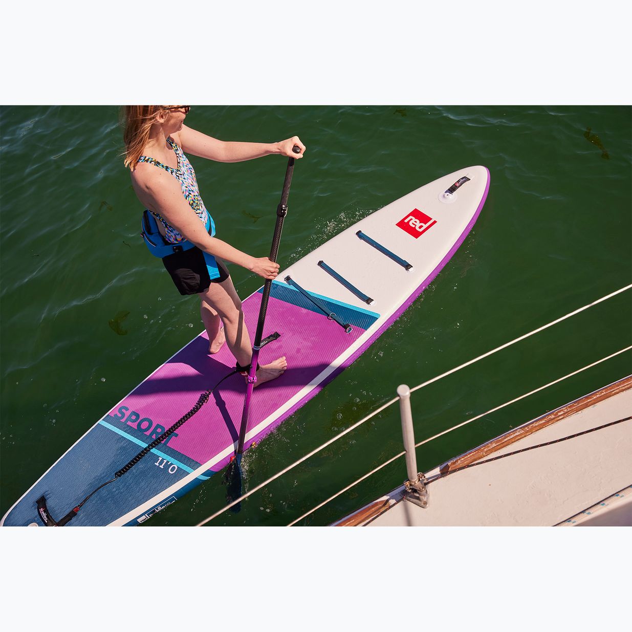 Κουπί SUP 3 τεμαχίων Red Paddle Co Hybrid Tough μοβ 8