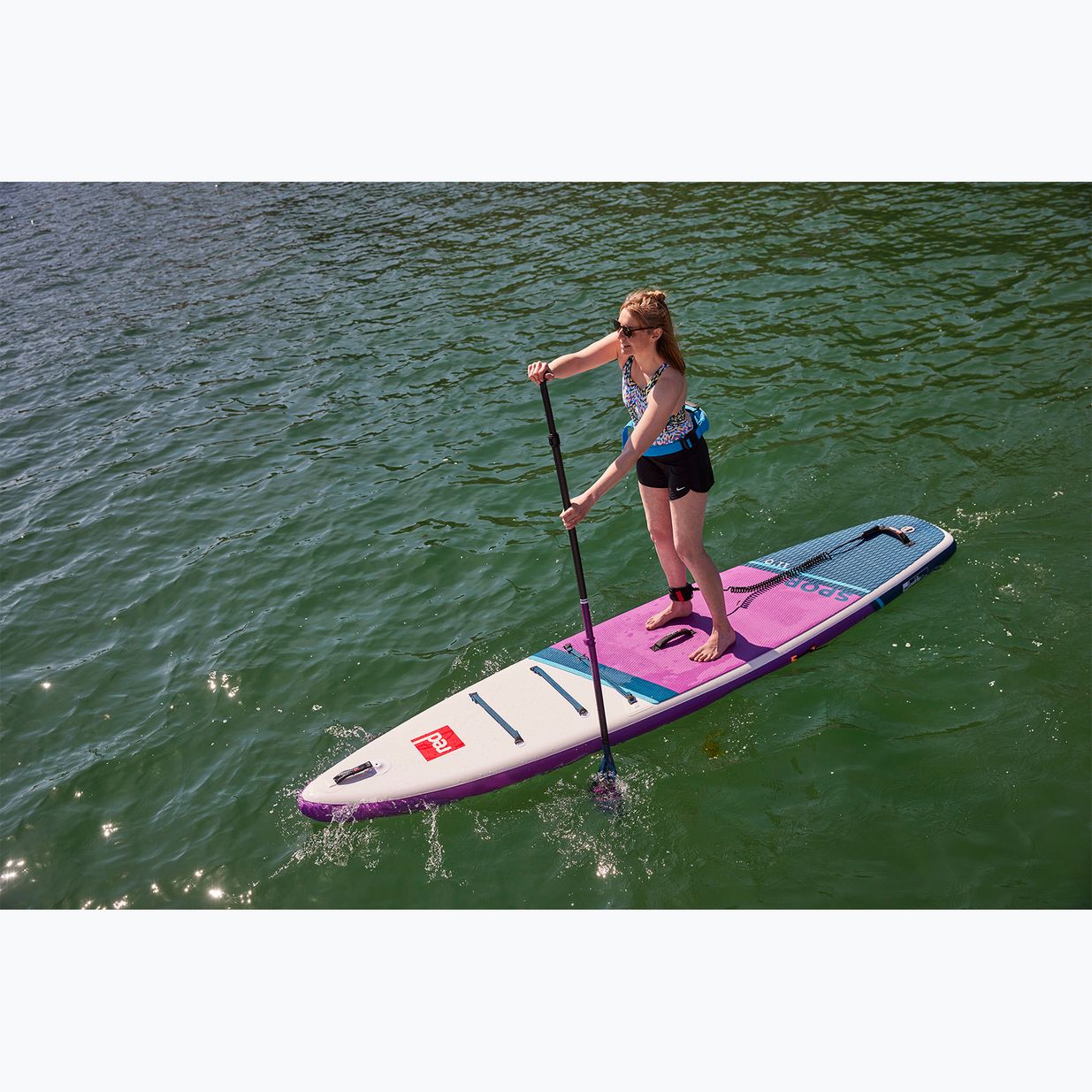 Κουπί SUP 3 τεμαχίων Red Paddle Co Hybrid Tough μοβ 9