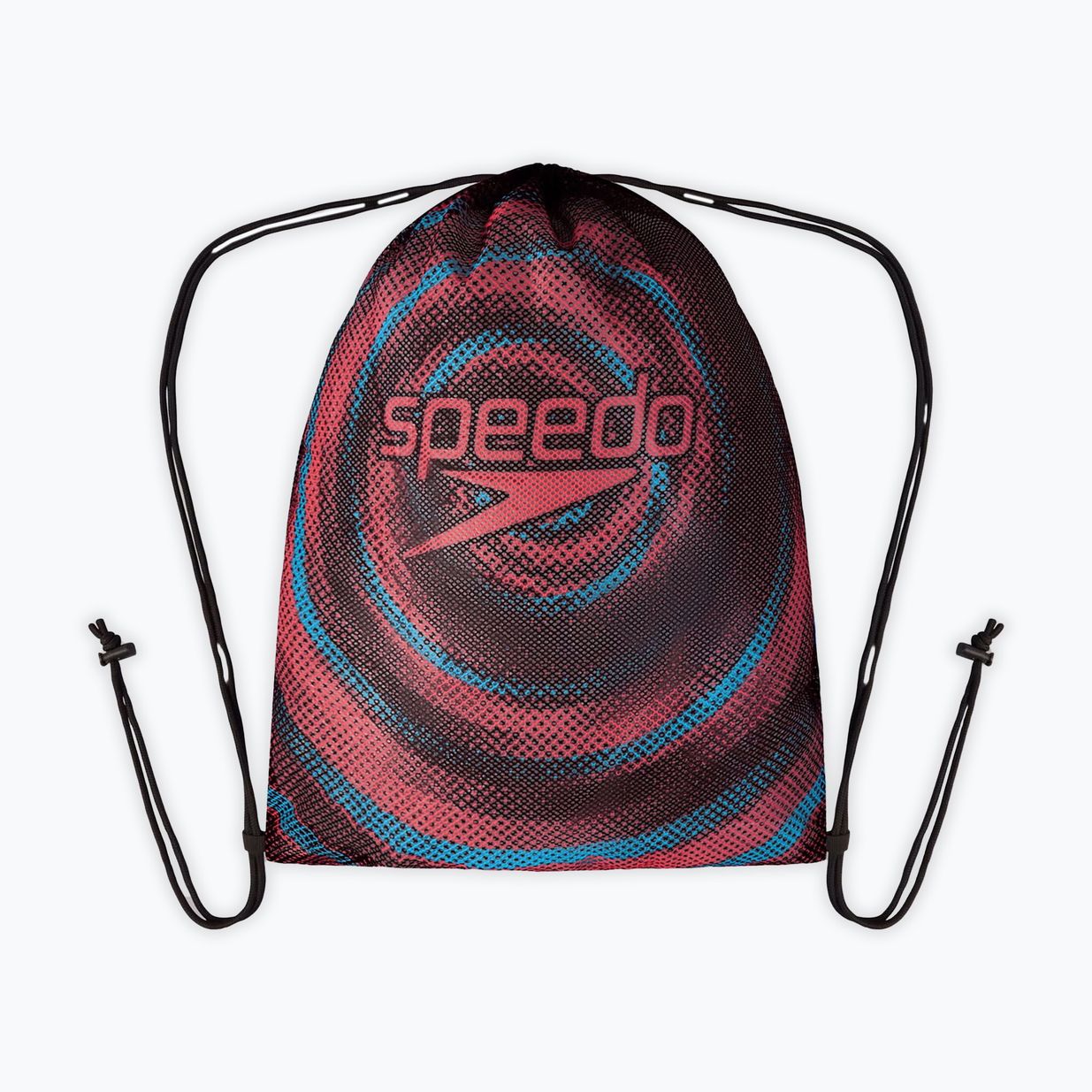 Speedo Εκτυπωμένη τσάντα κολύμβησης Mesh μαύρο/μπλε/picton/κόκκινο siren 2