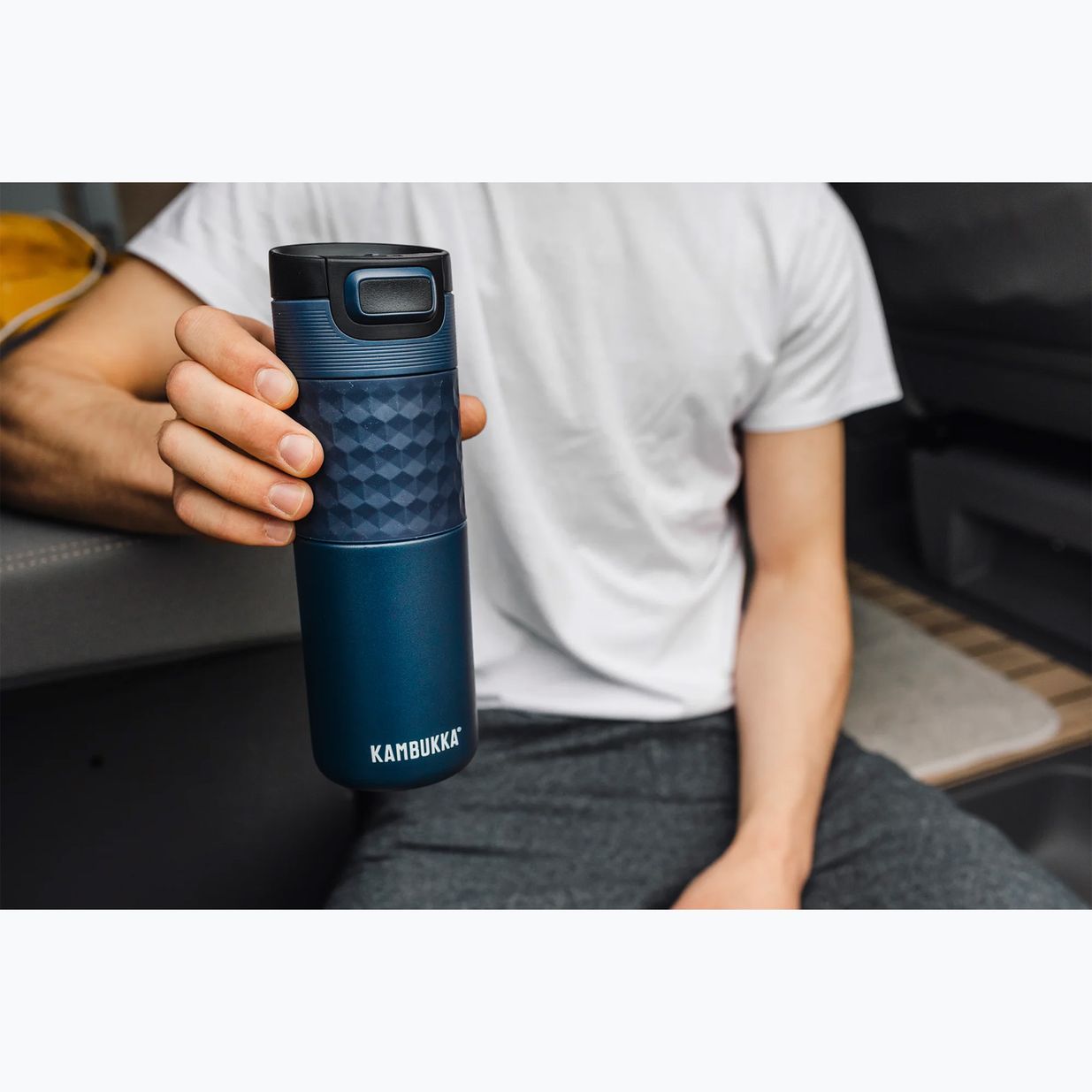 Kambukka Etna Grip θερμική κούπα 500 ml denim blue 3