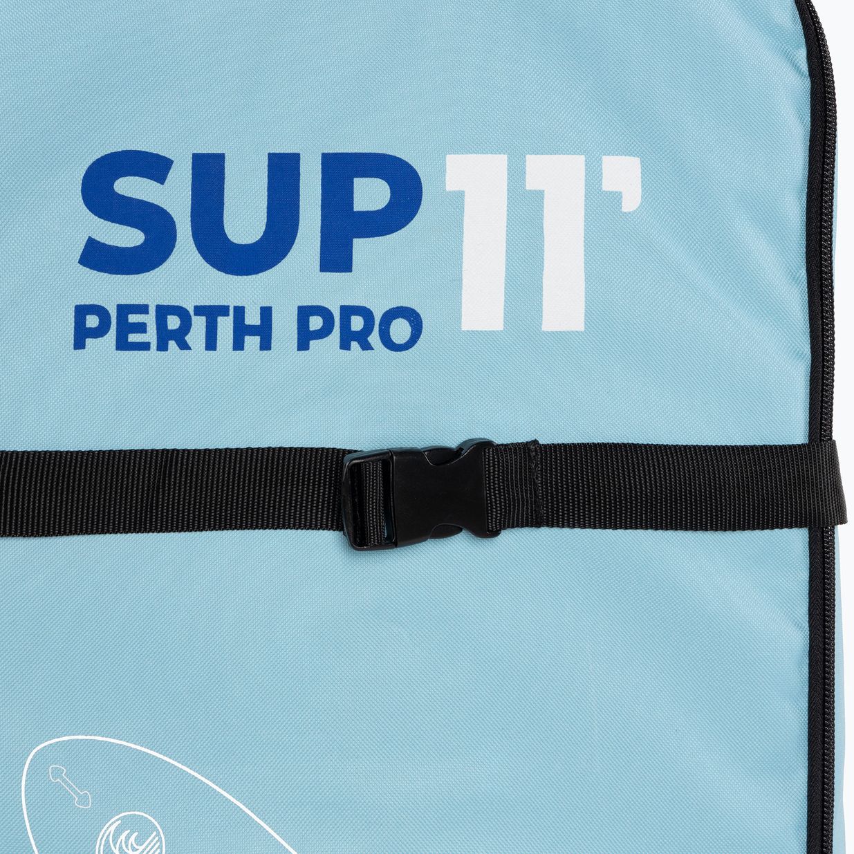 SUP AQUASTIC Perth Pro 11'0" σακίδιο πλάτης μπλε 9