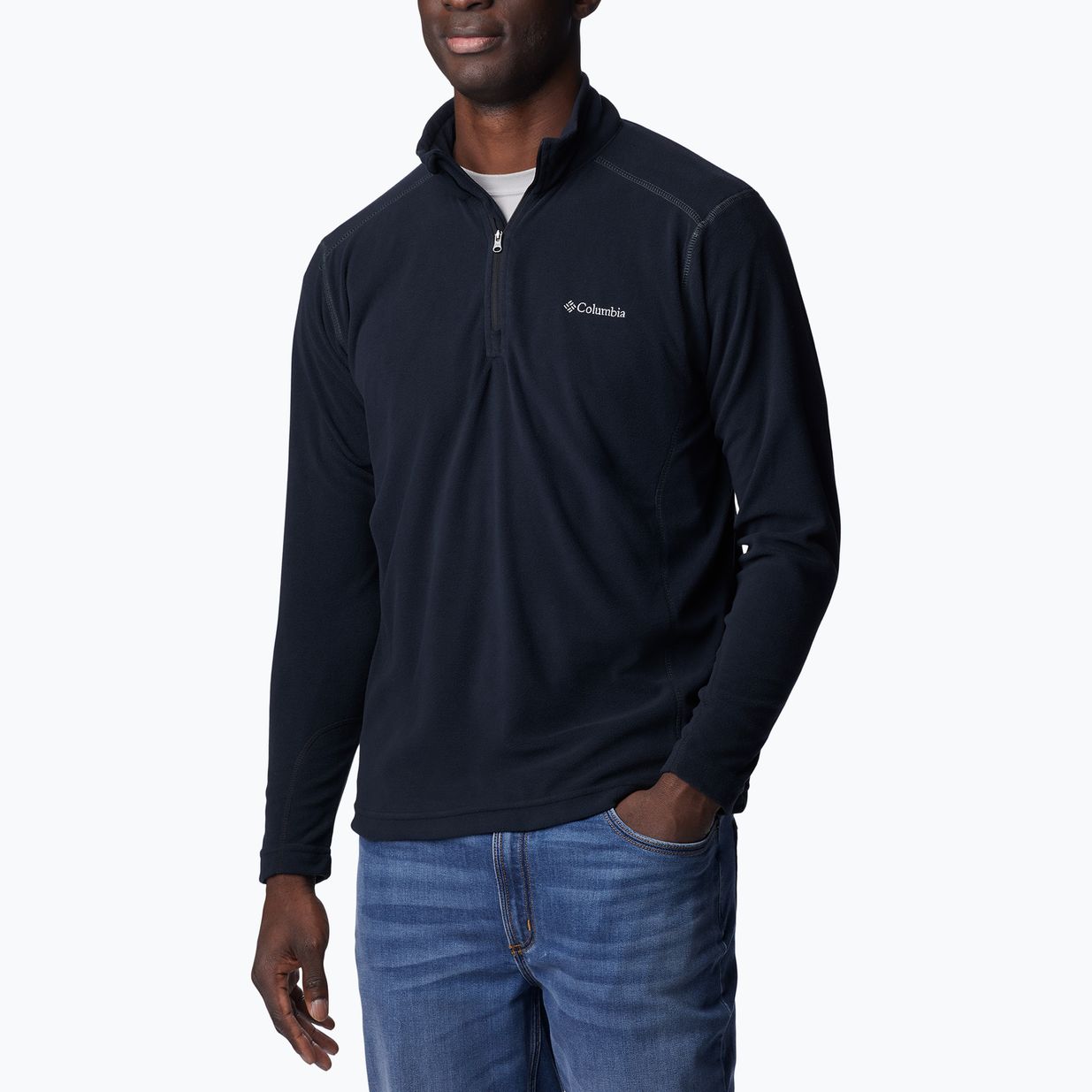 Columbia Klamath Range II ανδρικό fleece φούτερ μαύρο 1352472 4