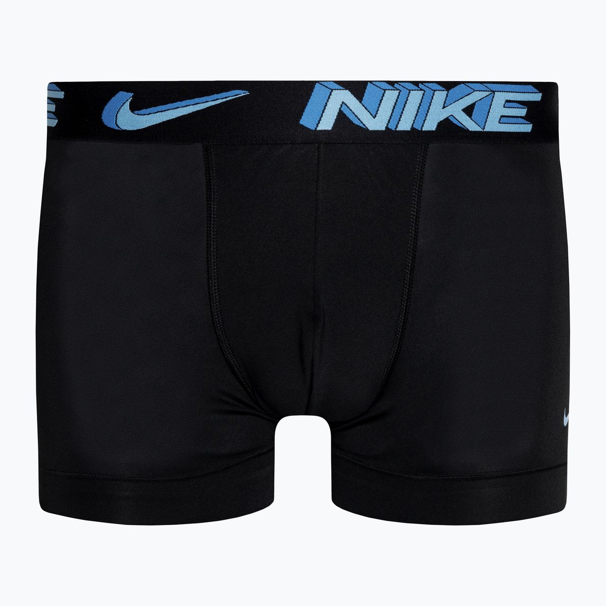 Ανδρικό μποξεράκι Nike Dri-Fit Essential Micro Trunk 3 ζεύγη stadium green/pink rise/black 3d 2