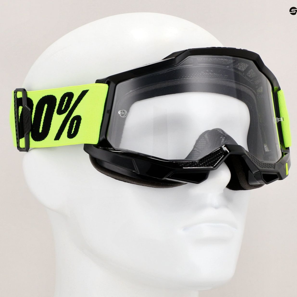 Γυαλιά ποδηλασίας 100% Accuri 2 neon yellow/clear 7