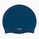 TYR Wrinkle-Free Silicone Swim Cap ναυτικό μπλε LCS