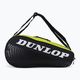 Τσάντα τένις Dunlop D Tac Sx-Club 6Rkt μαύρη και κίτρινη 10325362