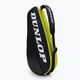 Τσάντα τένις Dunlop D Tac Sx-Club 3Rkt μαύρη και κίτρινη 10325363 4