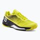 Wilson Rush Pro 4.0 Clay ανδρικά παπούτσια τένις μαύρο και κίτρινο WRS329450