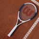 Wilson Roland Garros Elite ρακέτα τένις λευκή και μπλε WR086110U 9