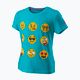 Παιδικό πουκάμισο τένις Wilson Emoti-Fun Tech Tee μπλε WRA807903 5