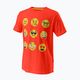 Παιδικό πουκάμισο τένις Wilson Emoti-Fun Tech Tee πορτοκαλί WRA807403 5