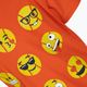Παιδικό πουκάμισο τένις Wilson Emoti-Fun Tech Tee πορτοκαλί WRA807403 3