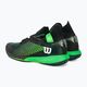 Ανδρικά παπούτσια τένις Wilson Kaos Rapide STF μαύρο/πράσινο 3