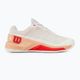 Γυναικεία παπούτσια τένις Wilson Rush Pro 4.0 Clay λευκό/ροδακινί parfait/infrared 2