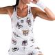 Γυναικείο μπλουζάκι τένις HYDROGEN Tattoo Tech λευκό T01525001 3