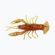 Καουτσούκ δόλωμα Relax Crawfish 2 Laminated 4 τεμάχια rootbeer-gold black glitter yellow CRF2