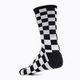 Ανδρικές κάλτσες Vans Checkeboard Crew II μαύρες/λευκές με σκακιέρα 2