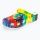 Crocs Classic Tie Dye Graphic πολύχρωμες σαγιονάρες 8