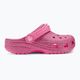 Crocs Classic Glitter Clog ροζ λεμονάδα παιδικές σαγιονάρες 3