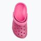 Crocs Classic Glitter Clog ροζ λεμονάδα παιδικές σαγιονάρες 7