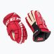 CCM JetSpeed FT4 Pro SR γάντια χόκεϊ κόκκινα/λευκά