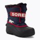 Sorel Snow Commander παιδικές μπότες πεζοπορίας nocturnal/sail red