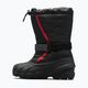 Sorel Flurry Dtv μαύρο/φωτεινό κόκκινο junior μπότες χιονιού 8