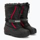 Sorel Flurry Dtv μαύρο/φωτεινό κόκκινο junior μπότες χιονιού 4