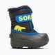 Sorel Snow Commander παιδικές μπότες χιονιού μαύρες / σούπερ μπλε 7