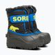 Sorel Snow Commander παιδικές μπότες χιονιού μαύρες / σούπερ μπλε 9