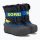 Sorel Snow Commander junior μπότες χιονιού μαύρες / σούπερ μπλε 4