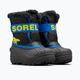 Sorel Snow Commander junior μπότες χιονιού μαύρες / σούπερ μπλε 9