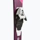 Παιδικά χιονοδρομικά σκι Salomon Lux Jr S + C5 bordeau/pink 4