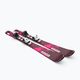 Παιδικά χιονοδρομικά σκι Salomon Lux Jr S + C5 bordeau/pink 8