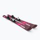 Παιδικά χιονοδρομικά σκι Salomon Lux Jr M + L6 bordeau/pink 6