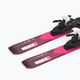 Παιδικά χιονοδρομικά σκι Salomon Lux Jr M + L6 bordeau/pink 8