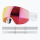 Γυαλιά σκι Salomon Radium λευκό/κόκκινη παπαρούνα Sigma L47005300 7
