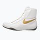 Nike Machomai λευκά και χρυσά παπούτσια πυγμαχίας 321819-170 12