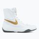Nike Machomai λευκά και χρυσά παπούτσια πυγμαχίας 321819-170 2