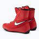 Nike Machomai 2 πανεπιστημιακό κόκκινο/λευκό/μαύρο παπούτσια πυγμαχίας 3