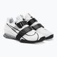 Nike Romaleos 4 λευκά / μαύρα παπούτσια άρσης βαρών 4