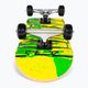 Creature Ripped Logo Micro Sk8 κλασικό skateboard πράσινο και κίτρινο 122099 5
