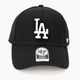 47 Brand MLB Los Angeles Dodgers MVP καπέλο μπέιζμπολ μαύρο 4