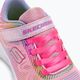 SKECHERS Go Run 600 Shimmer Speeder παιδικά παπούτσια προπόνησης ανοιχτό ροζ/multi 8