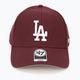 47 Brand MLB Los Angeles Dodgers MVP σκούρο καστανό καπέλο μπέιζμπολ MLB Los Angeles Dodgers MVP 4