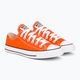 Converse Chuck Taylor All Star Ox πορτοκαλί/λευκό/μαύρο αθλητικά παπούτσια 4