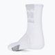 Κάλτσες προπόνησης Under Armour Playmaker Crew λευκές UAR-1356615100 2
