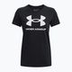 Under Armour Rival Logo γυναικείο t-shirt μαύρο/λευκό 8