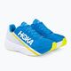 HOKA Rocket X λευκά/γαλάζια παπούτσια για τρέξιμο 4
